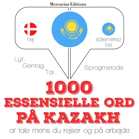 1000 essentielle ord i Kasakh - cover