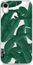 Casetastic Apple iPhone XR Hoesje - Softcover Hoesje met Design - Banana Leaves Print
