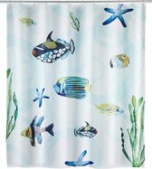 Wenko Douchegordijn Aquaria 200 X 180 Cm Polyester Wit