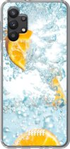 6F hoesje - geschikt voor Samsung Galaxy A32 5G -  Transparant TPU Case - Lemon Fresh #ffffff