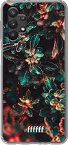 6F hoesje - geschikt voor Samsung Galaxy A32 5G -  Transparant TPU Case - Ornament #ffffff