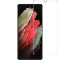 Screenprotector - Geschikt voor Samsung Galaxy S21 Ultra - Extra Sterk - Beschermglas - Gehard Glas - Tempered Glass - Screen Protector