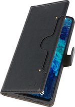 Wicked Narwal | Luxe Portemonnee Hoesje voor Samsung Samsung Galaxy S20 FE Zwart