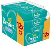 Pampers Fresh Clean Billendoekjes - 12 x 52 Doekjes