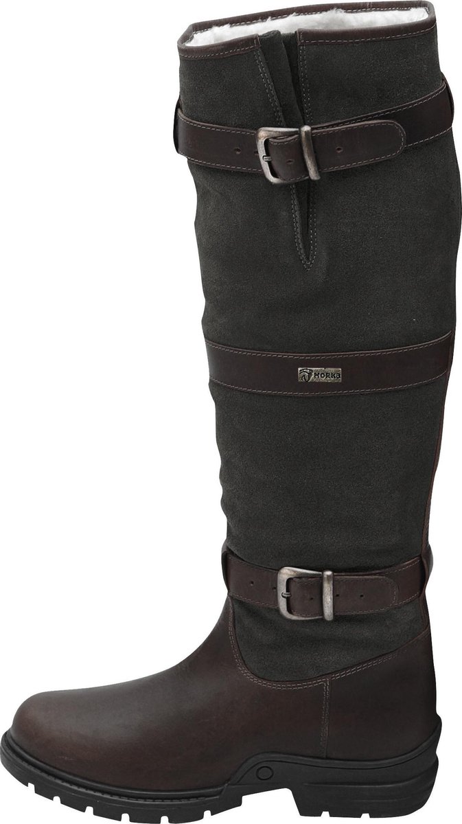 Horka Outdoorlaarzen Highlander Leer/suède Bruin