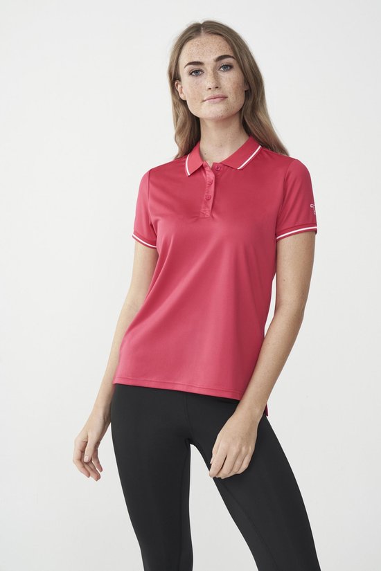 Of anders Implementeren verkoopplan Tenson Poloshirt Zuma Dames Polyester Roze Maat 46 | bol.com