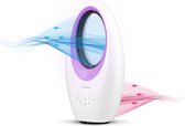 KALORIK TKG VT 2000 - Tafelventilator zonder bladen met timer - Wit