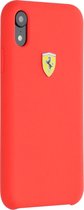 Ferrari-Rood Ferrari Backcover hoesje voor iPhone XR - SF Silicone
