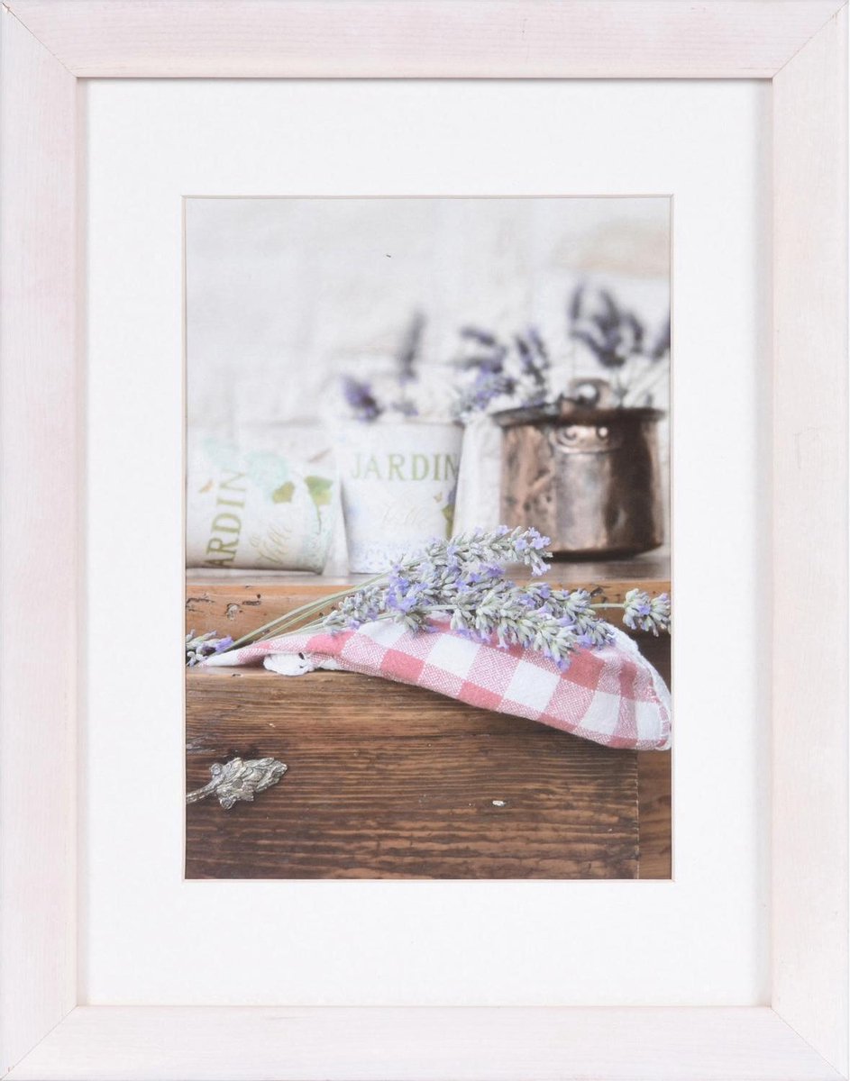 Henzo Fotolijst - Henzo - Jardin - Fotomaat 18x24 cm - Wit