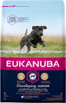 2x Eukanuba Dog Developing Junior Large 3 kg