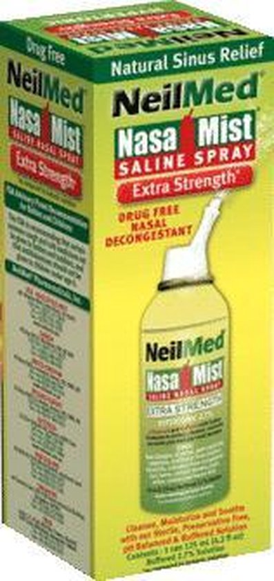 NeilMed - NasaMist - Neusspray - zoutoplossing - extra sterk