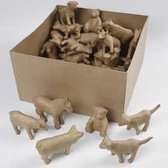 Boerderijdieren, h: 8-12 cm, 60stuks