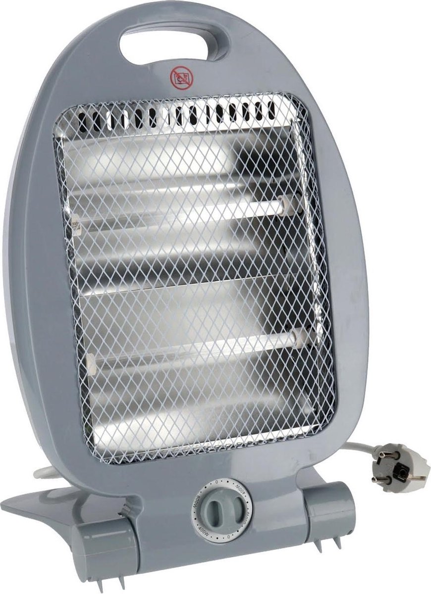 Gerimport Verwarming Calefactor 400-800 W Staal Zilver