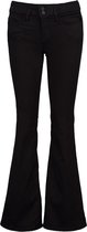 Tripper Rome Flare Dames  Jeans Zwart - Maat W26 X L32