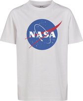 Urban Classics NASA Kinder Tshirt -Kids 110- NASA Insignia Wit