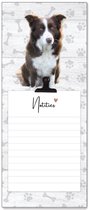 Notitieboek Hond: Bordercollie