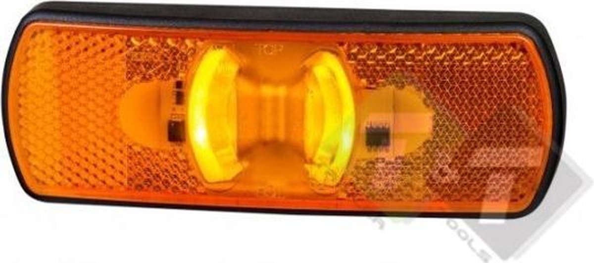 Zijmarkeringslamp, Contourlamp oranje, 12 tot 24 volt, Led ,Zijlamp