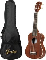 Fazley K21-W sopraan ukelele + gigbag