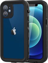 Redpepper Dot Plus Waterproof Backcover iPhone 12 Mini hoesje - Zwart