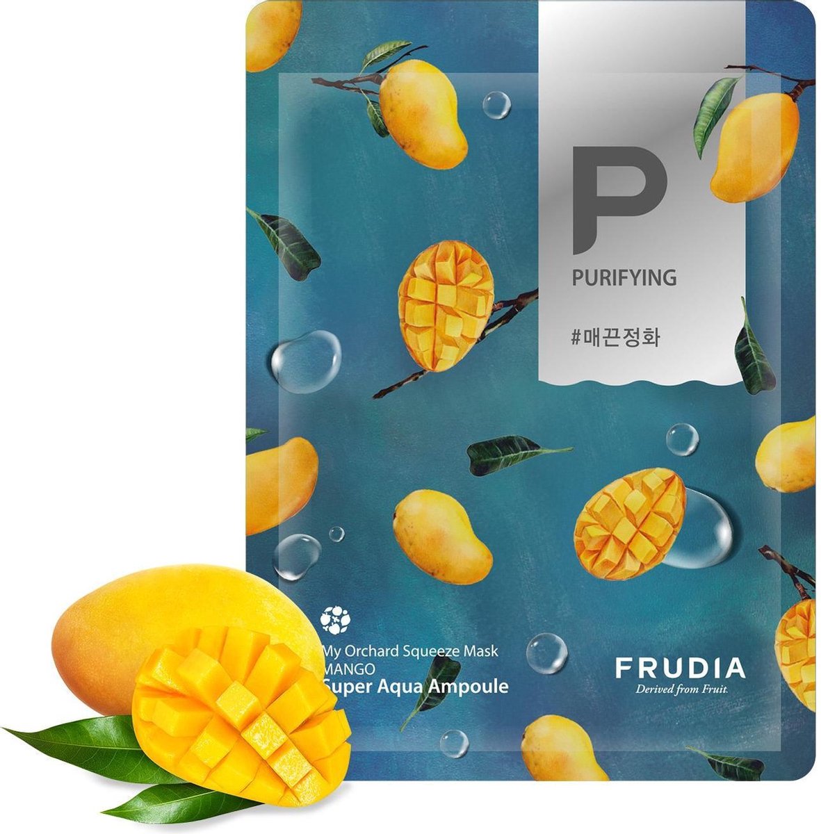 Frudia My Orchard Squeeze Mask Mango 21ml  (1 stuk) - Frudia