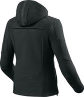 REV'IT! Afterburn Lady Black Motorcycle Jacket 46 - Maat - Jas