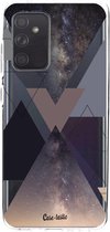 Casetastic Samsung Galaxy A52 (2021) 5G / Galaxy A52 (2021) 4G Hoesje - Softcover Hoesje met Design - Galaxy Triangles Print