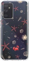 Casetastic Samsung Galaxy A52 (2021) 5G / Galaxy A52 (2021) 4G Hoesje - Softcover Hoesje met Design - Sea World Print