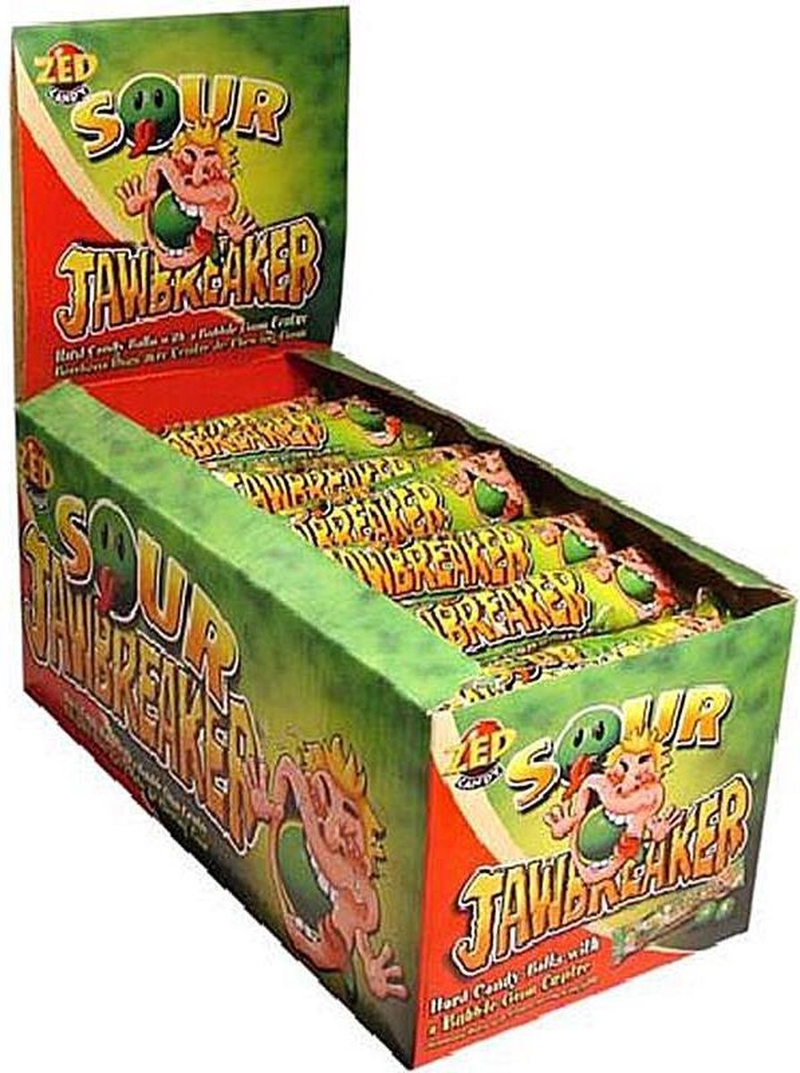 Snoep Jawbreaker Toverballen Zuur Display 5 pack per stuk