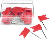 Drapeaux de marquage Alco 20 pièces en boîte rouge
