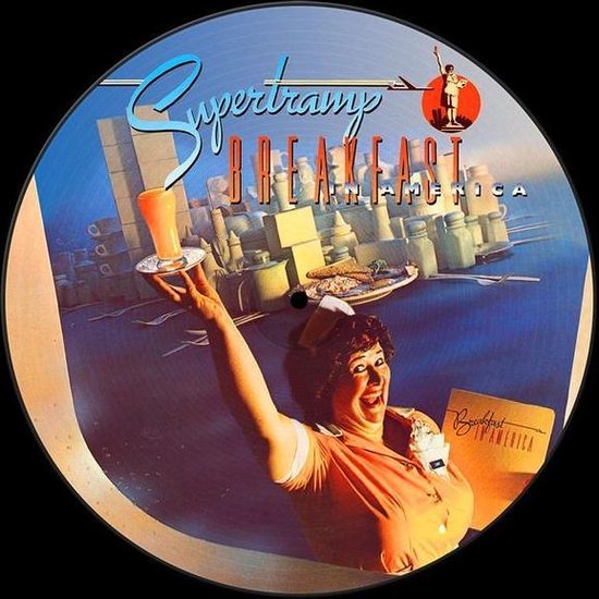 Supertramp - Breakfast In America (LP) (Picture Disc), Supertramp | LP  (album) | Muziek | bol