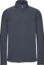 Kariban Heren Full Zip Microfleece Jasje (Konvooi Grijs)