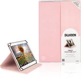 10 inch tablet hoes roze - universeel