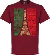 Portugal EURO 2016 Selectie T-Shirt - XL