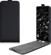 Shieldcase telefoonhoesje geschikt voor Samsung Galaxy A42 5G Flip case - zwart leer