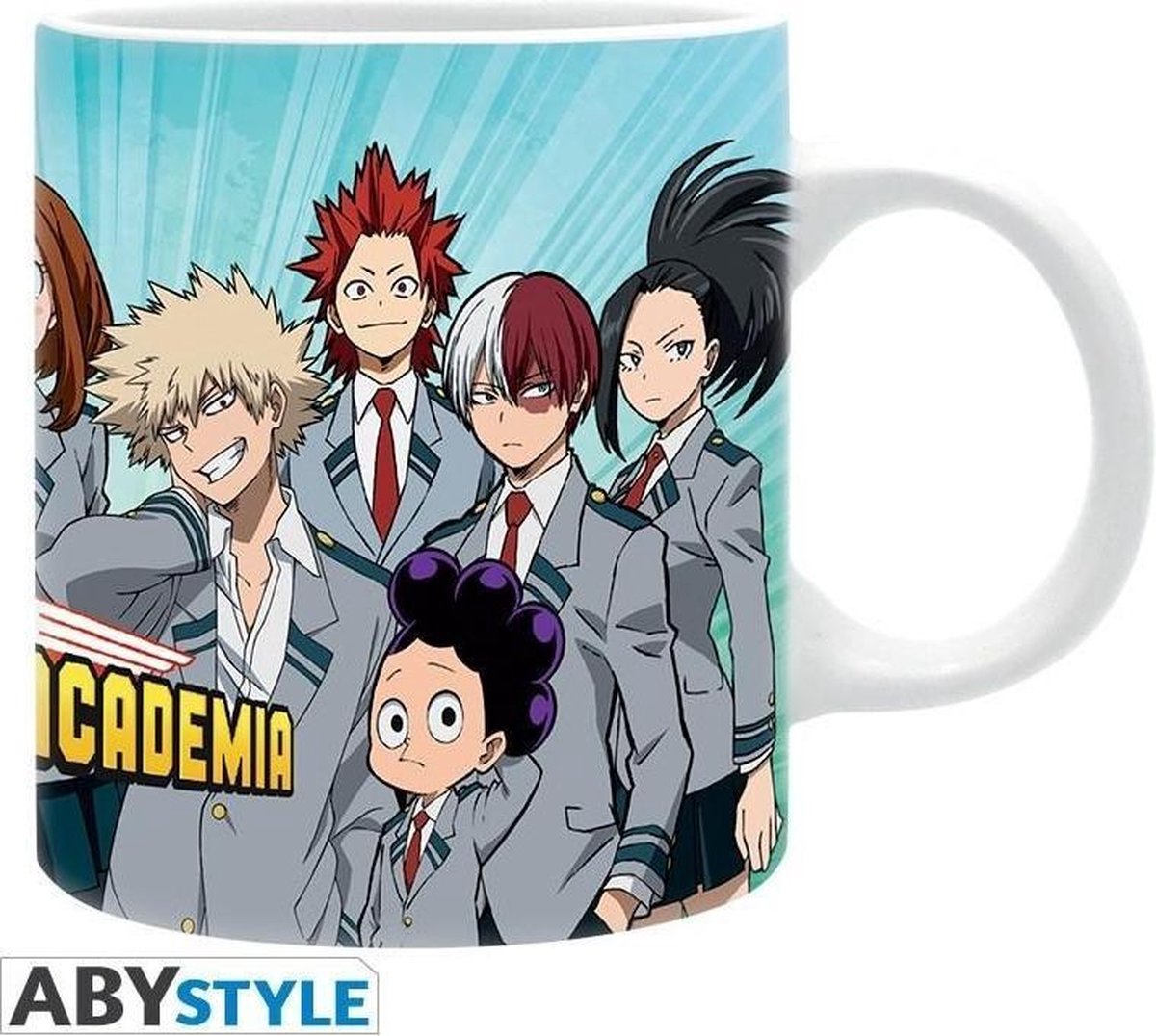 ABYSTYLE My hero academia - mug 320 ml - class - subli afbeelding