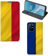 Bookcase OnePlus 8T Smart Cover Roemeense Vlag