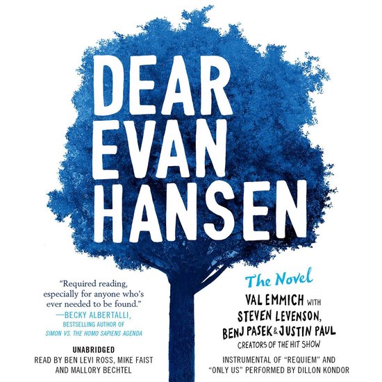 Dear Evan Hansen: The Novel - cover