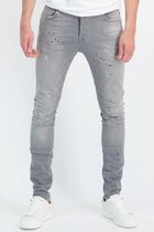 Cars Jeans Cavin Super Skinny 79538 13 Grey Used Mannen Maat - W34 X L34