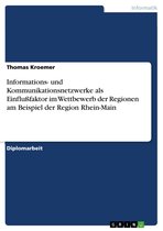 Informations- und Kommunikationsnetzwerke als Einflußfaktor im Wettbewerb der Regionen am Beispiel der Region Rhein-Main