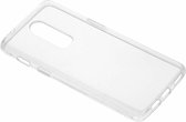 Softcase Backcover OnePlus 6 hoesje - Transparant