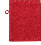 Seahorse Pure washand 16x21 cm - Set van 10 - Rood