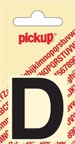 Pickup plakletter Helvetica 40 mm - zwart D