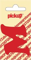 Pickup plakletter CooperBlack 40 mm - rood M