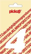 Pickup plakcijfer CooperBlack 60 mm - wit 4