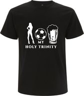 My holy trinity Heren t-shirt | supporters | drank | voetbal | Ultra | cadeau | Zwart