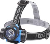 LED Hoofdlamp - Aigi Crunli - Waterdicht - 50 Meter - Kantelbaar - 1 LED - 0.8W - Blauw | Vervangt 7W - BES LED