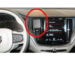 Brodit ProClip houder geschikt voor Volvo V60 / S60 2019 - / XC60 2018 - Center mount