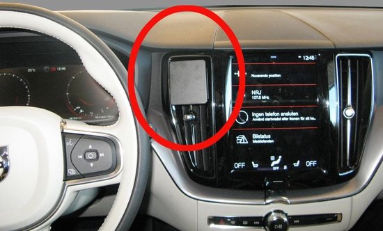 Brodit ProClip houder geschikt voor Volvo V60 / S60 2019 - / XC60 2018 - Center mount
