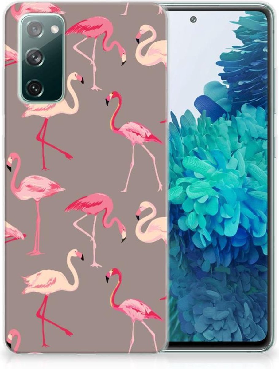 Samsung Galaxy S20 FE TPU Hoesje Flamingo