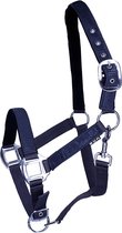 Horsegear Halster Satin Donkerblauw - Donkerblauw - paard